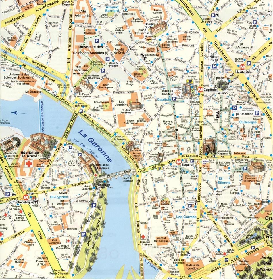 Toulouse banliyösünde göster