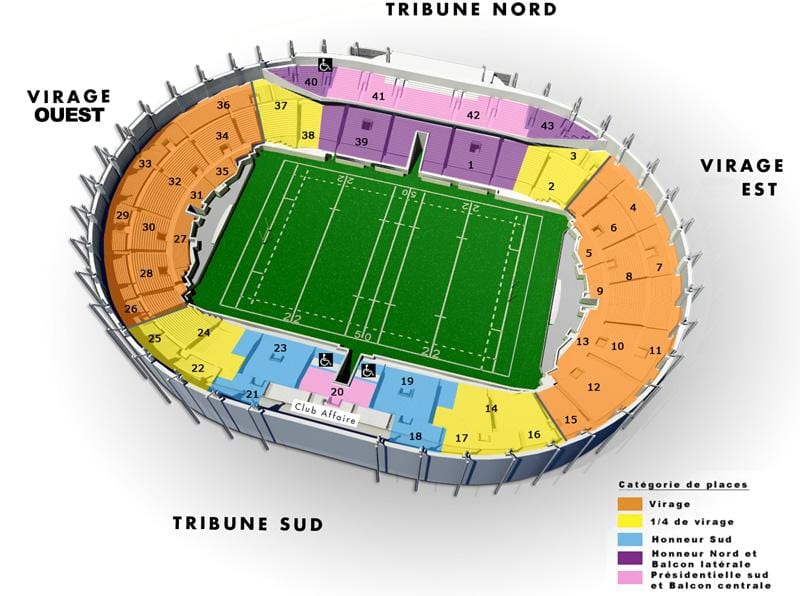 Toulouse stadium göster