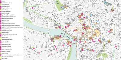 Toulouse Müzesi haritası