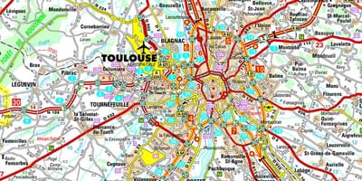 Toulouse yol haritası